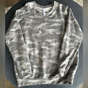 Athleta Camo Sweatshirt- size M